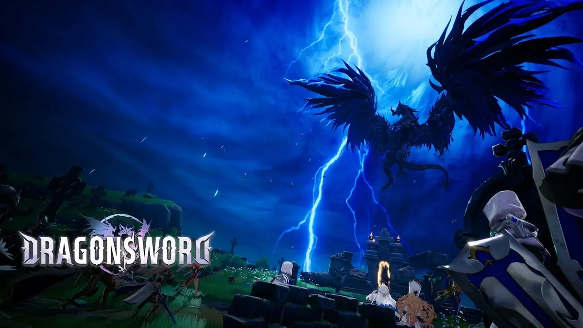 드래곤소드 공식 론칭 트레일러 장면