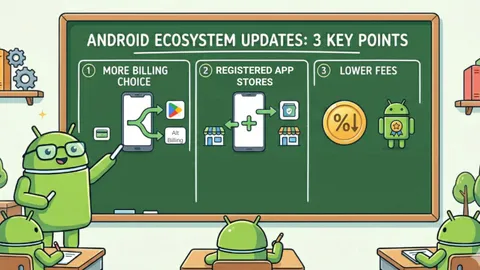 구글플레이 수수료 30%에서 20%로 인하: 에픽게임즈 5년 분쟁 합의와 새 수수료 구조 총정리