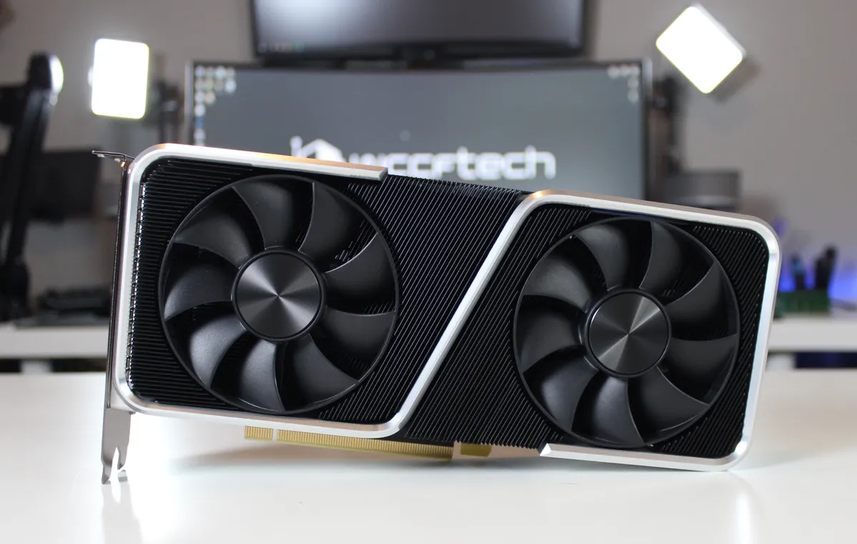 엔비디아 RTX 3060 GPU 외관