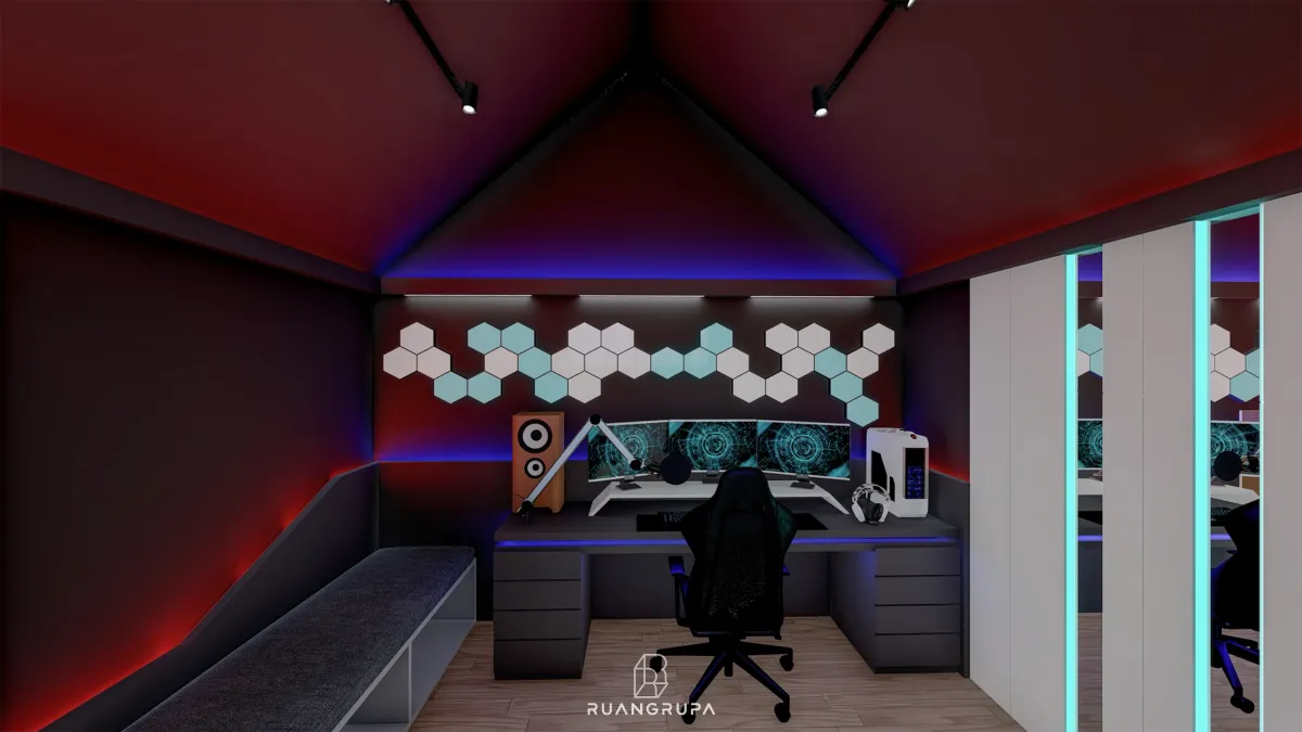 손님을 기다리는 PC방의 빈자리들