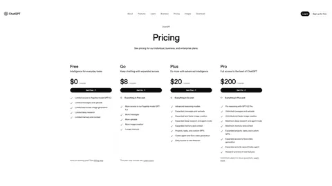 ChatGPT Pro Lite 요금제, 코드에서 발견