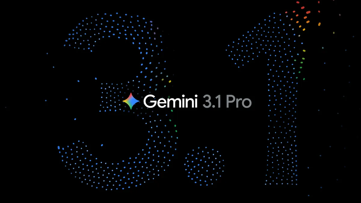 Google Gemini 3.1 Pro 공식 발표 이미지