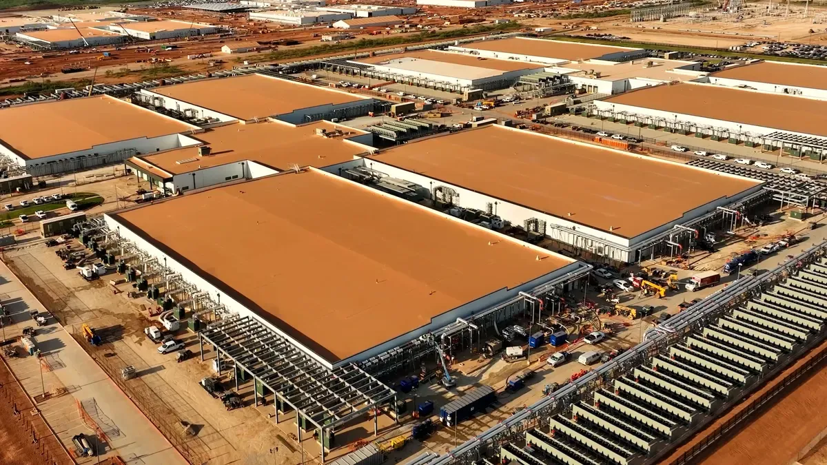 스타게이트 Stargate AI 데이터센터 텍사스 애빌린 건설 현장 OpenAI