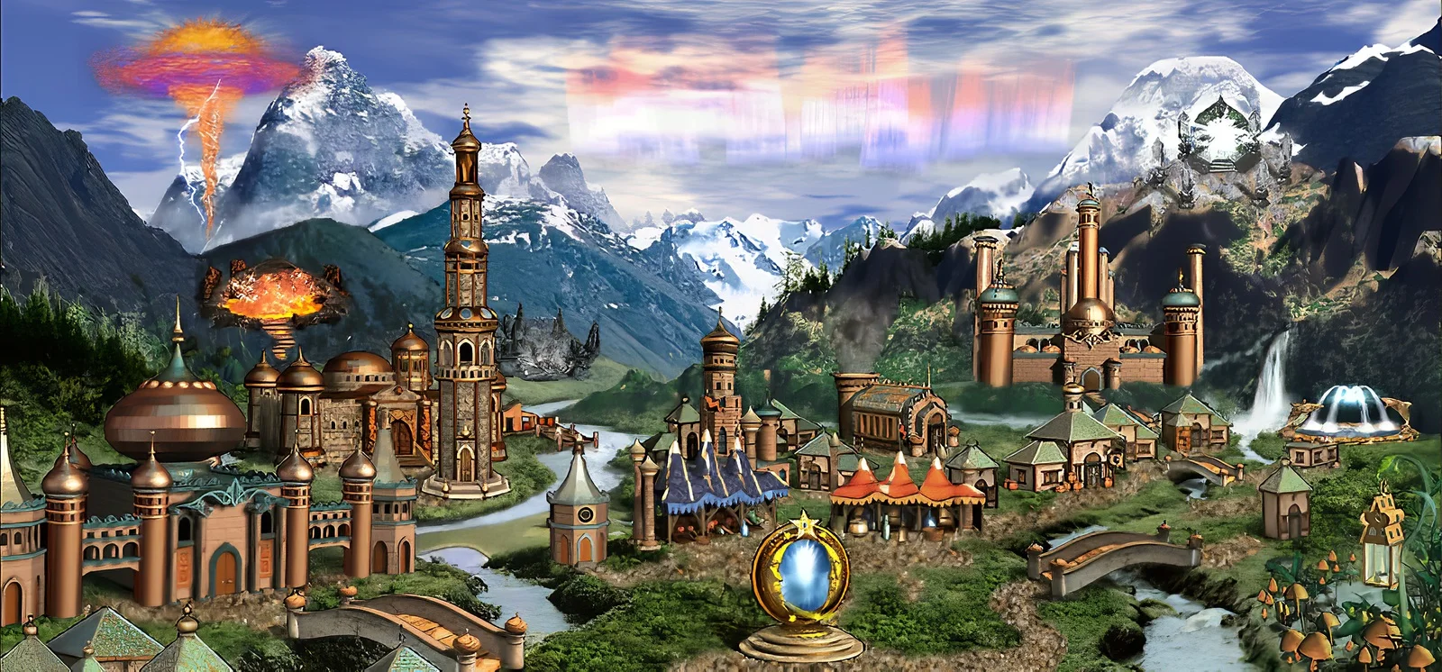 Heroes of Might and Magic 3 캐슬 타운 HD